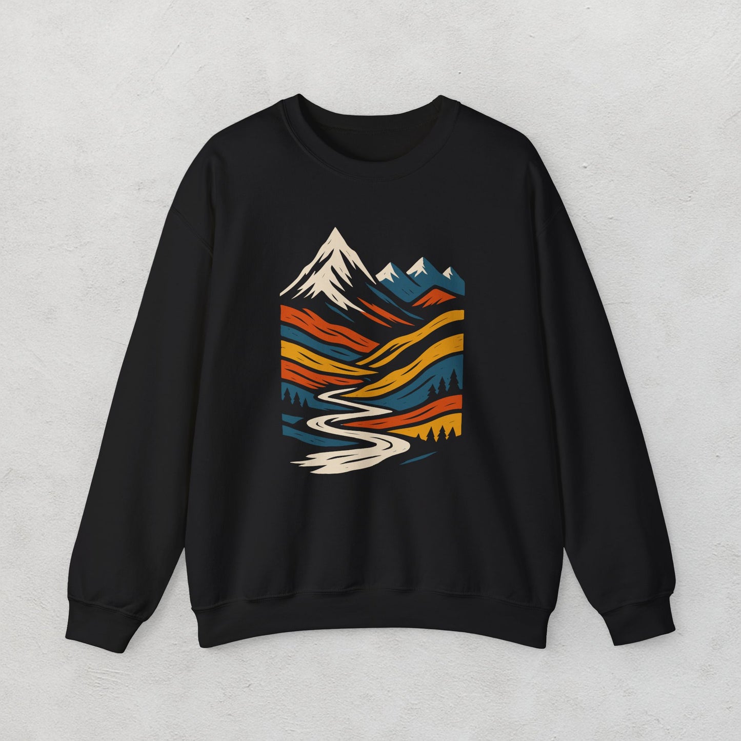Rainbow Mountains Unisex Sweatshirt