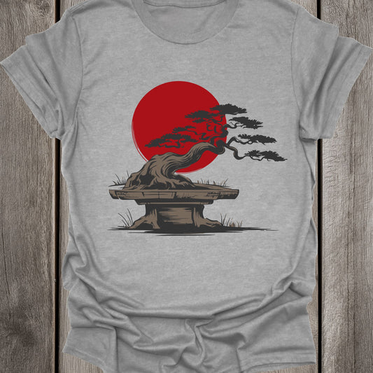 Red Moon Bonsai Unisex T-Shirt