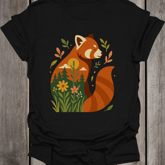 Red Panda Unisex T-Shirt