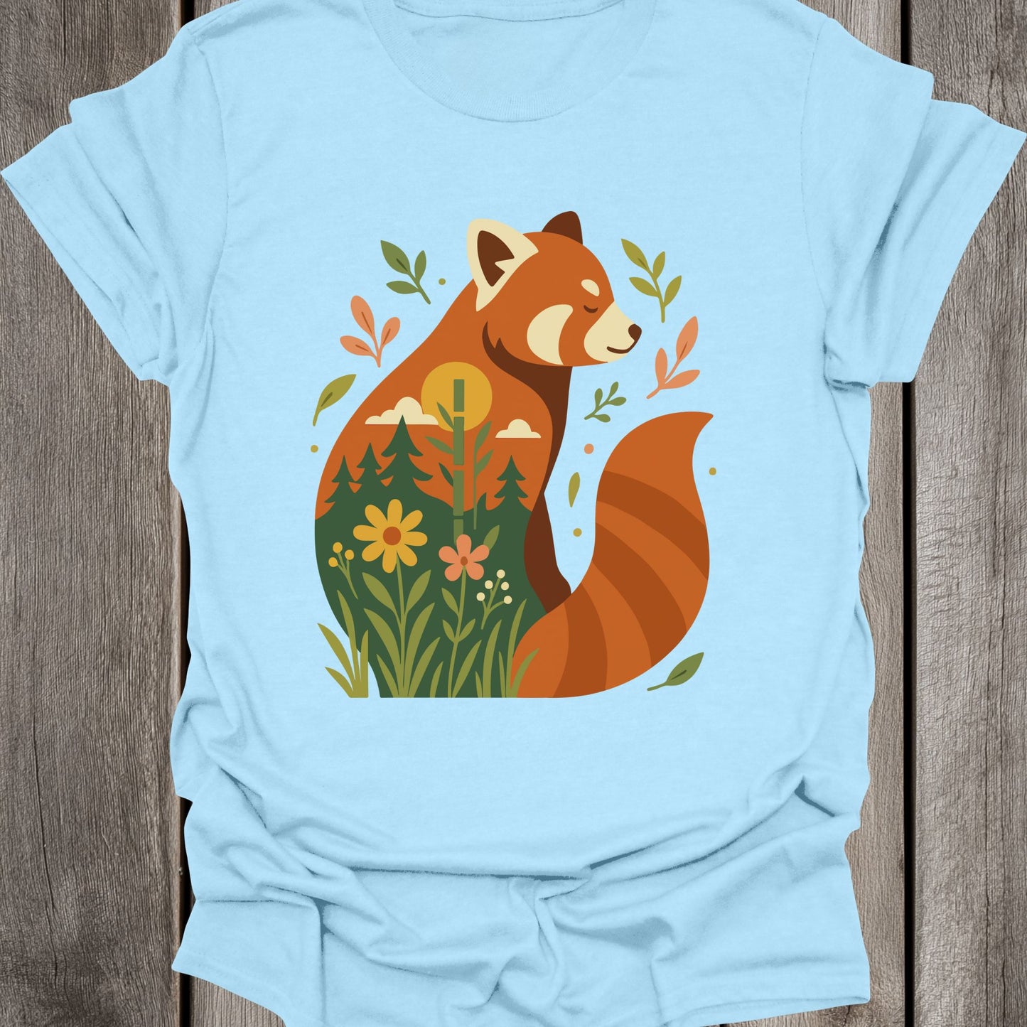 Red Panda Unisex T-Shirt