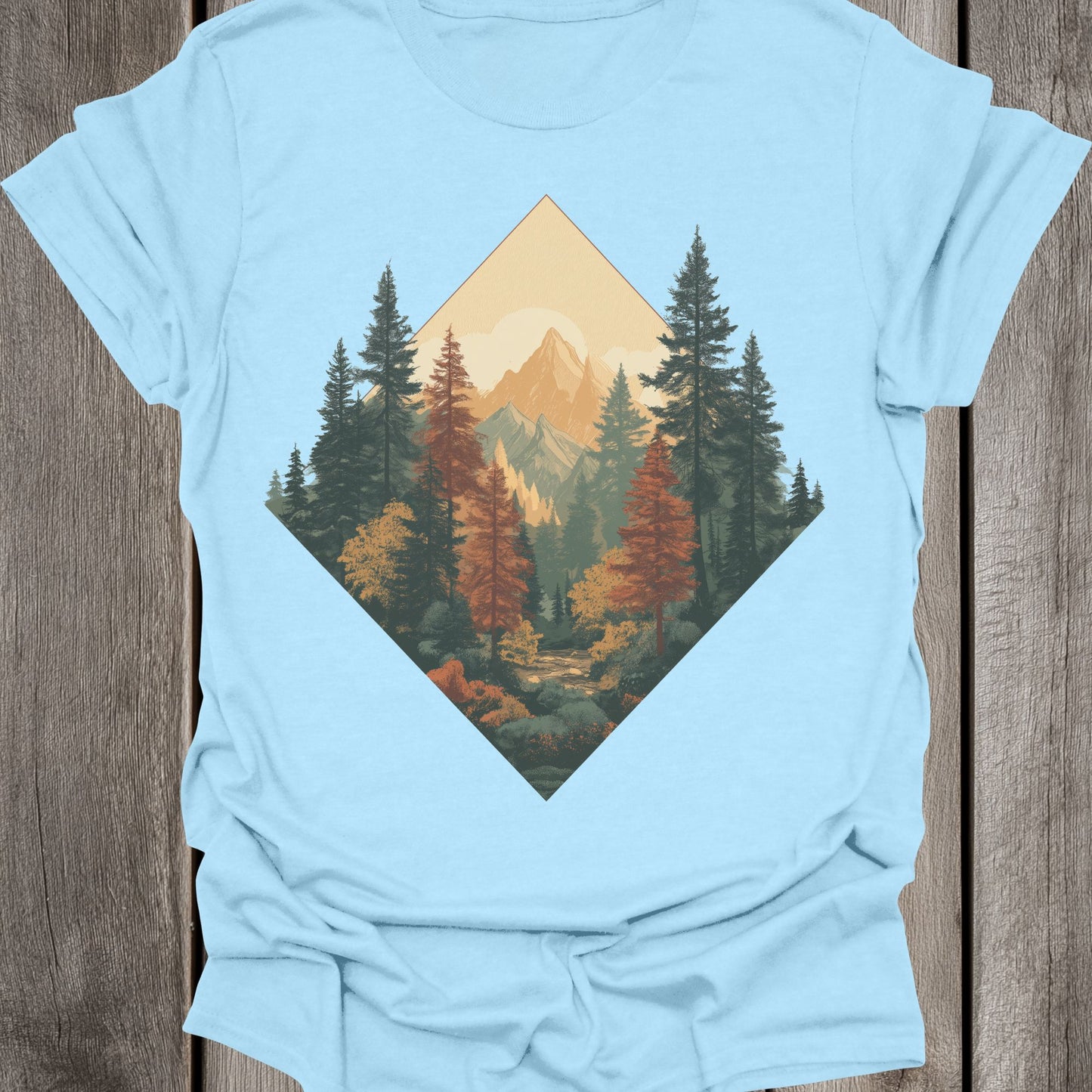 Losange Forest Unisex T-Shirt