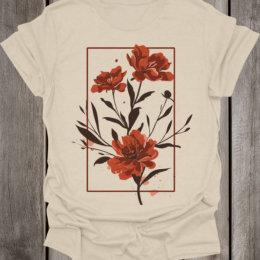 Flower Frame Unisex T-Shirt
