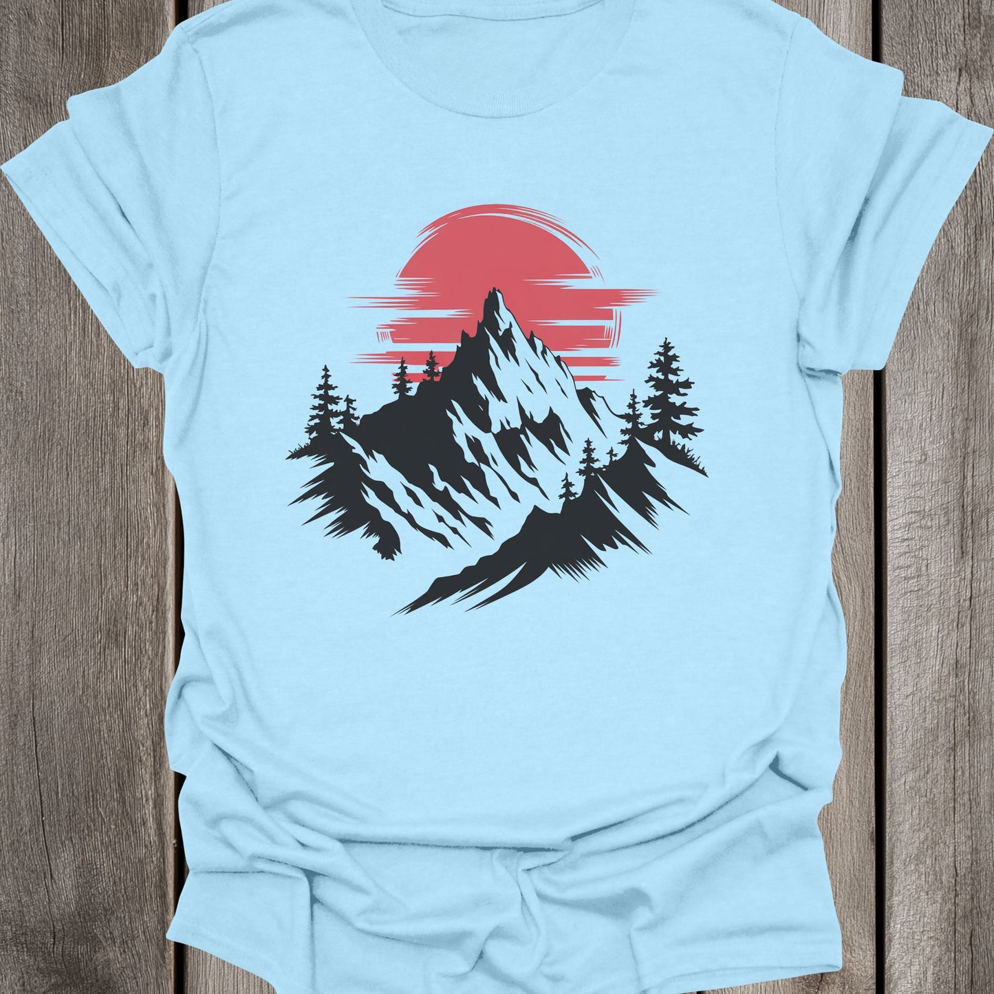 Red Sun Mountain Unisex T-Shirt