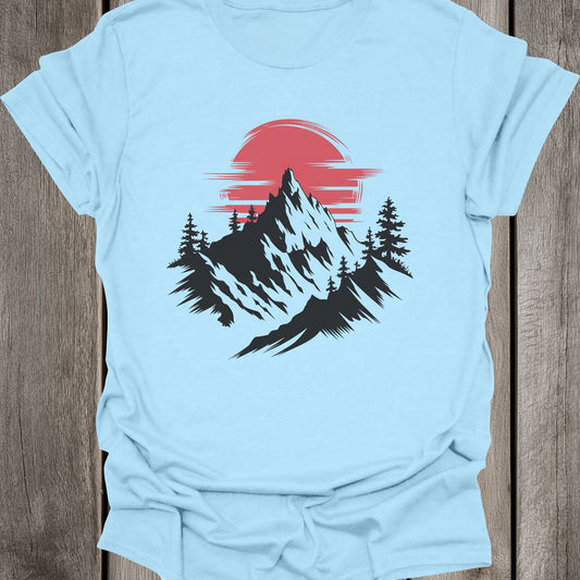Red Sun Mountain Unisex T-Shirt