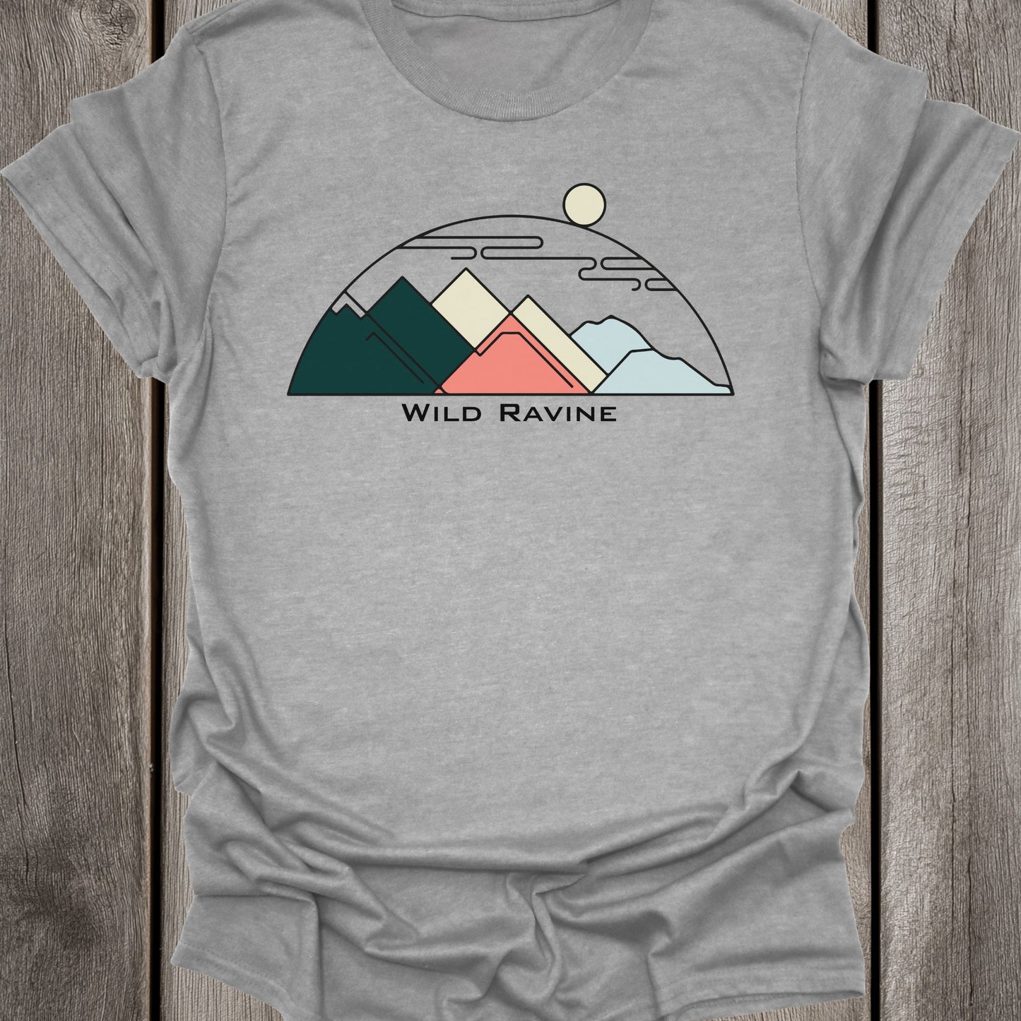 Wild Ravine Mountains Unisex T-Shirt