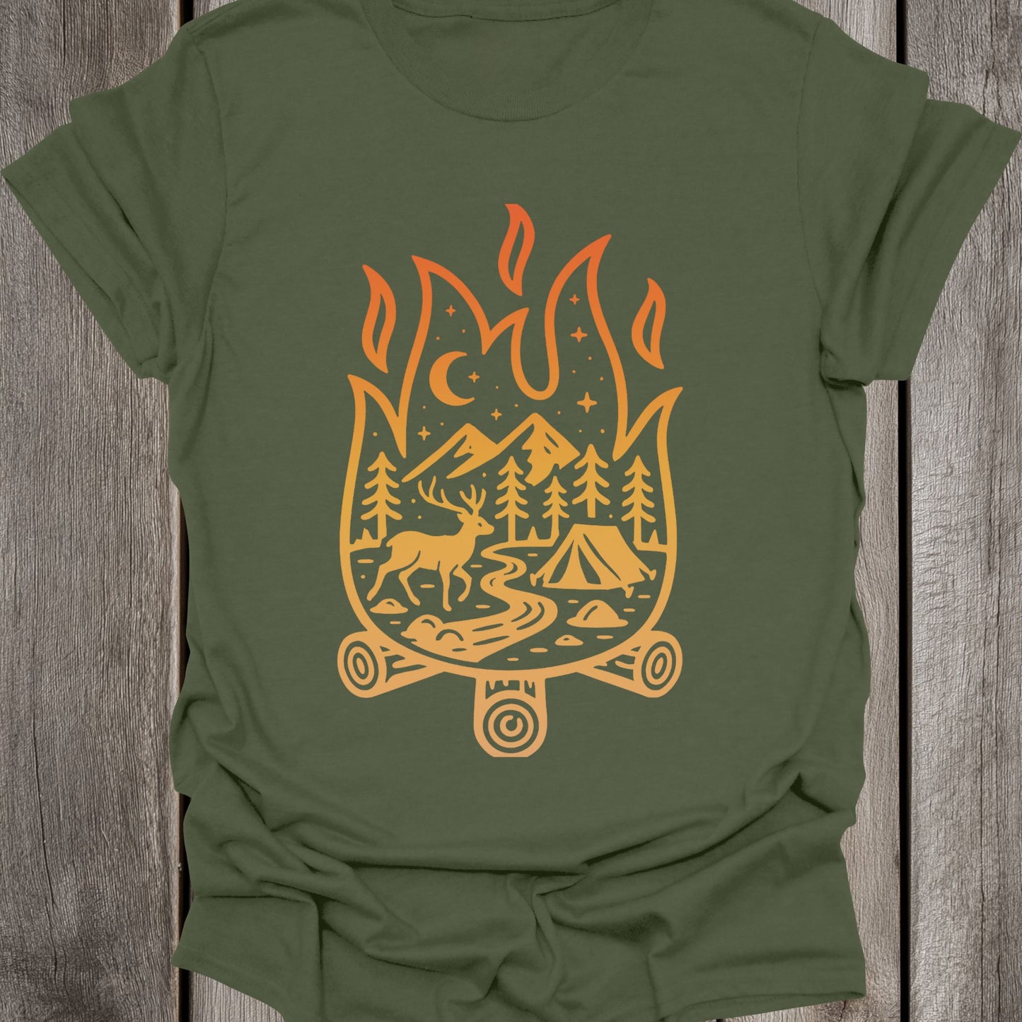 Campfire Night Unisex T-Shirt