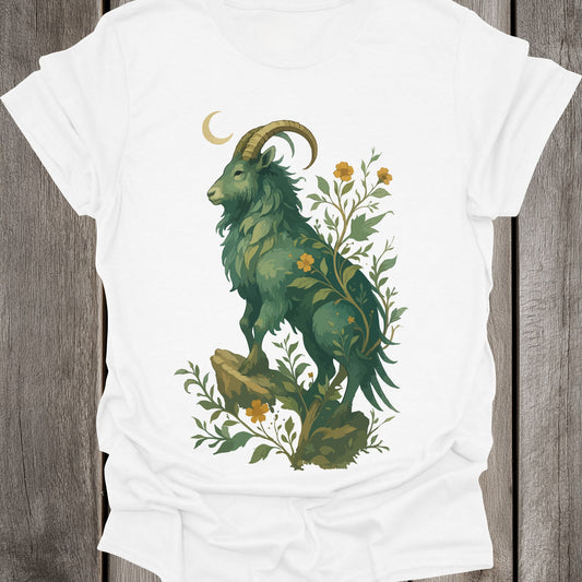 Flower Goat Unisex T-Shirt