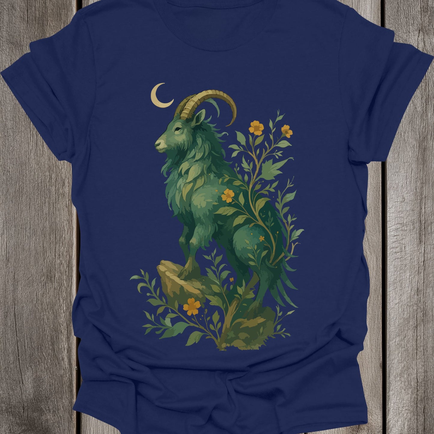 Flower Goat Unisex T-Shirt