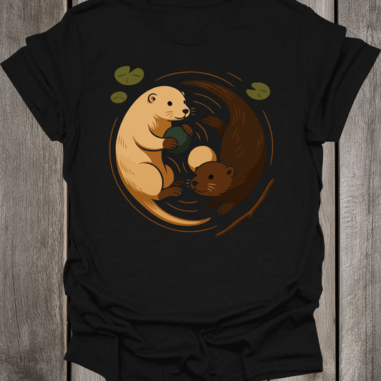 Ying Yang Marmots Unisex T-Shirt