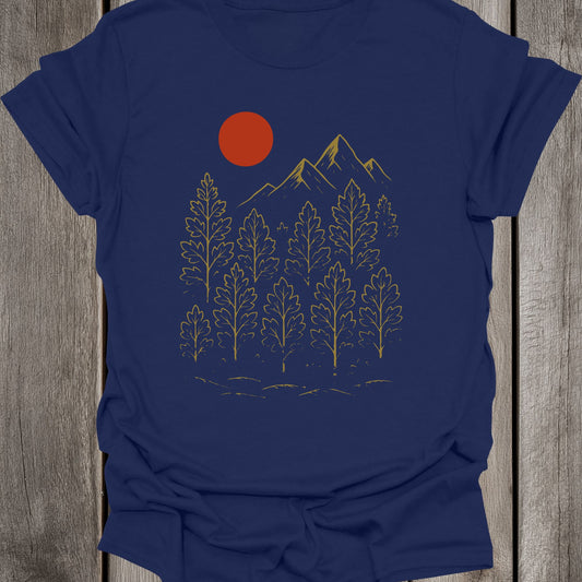 Eclipse Forest Unisex T-Shirt