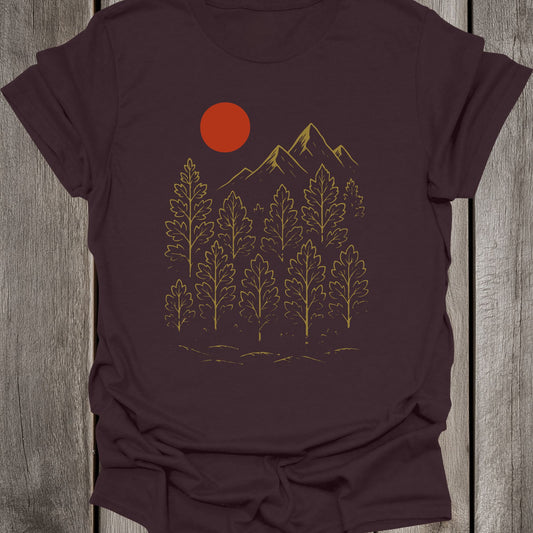Eclipse Forest Unisex T-Shirt