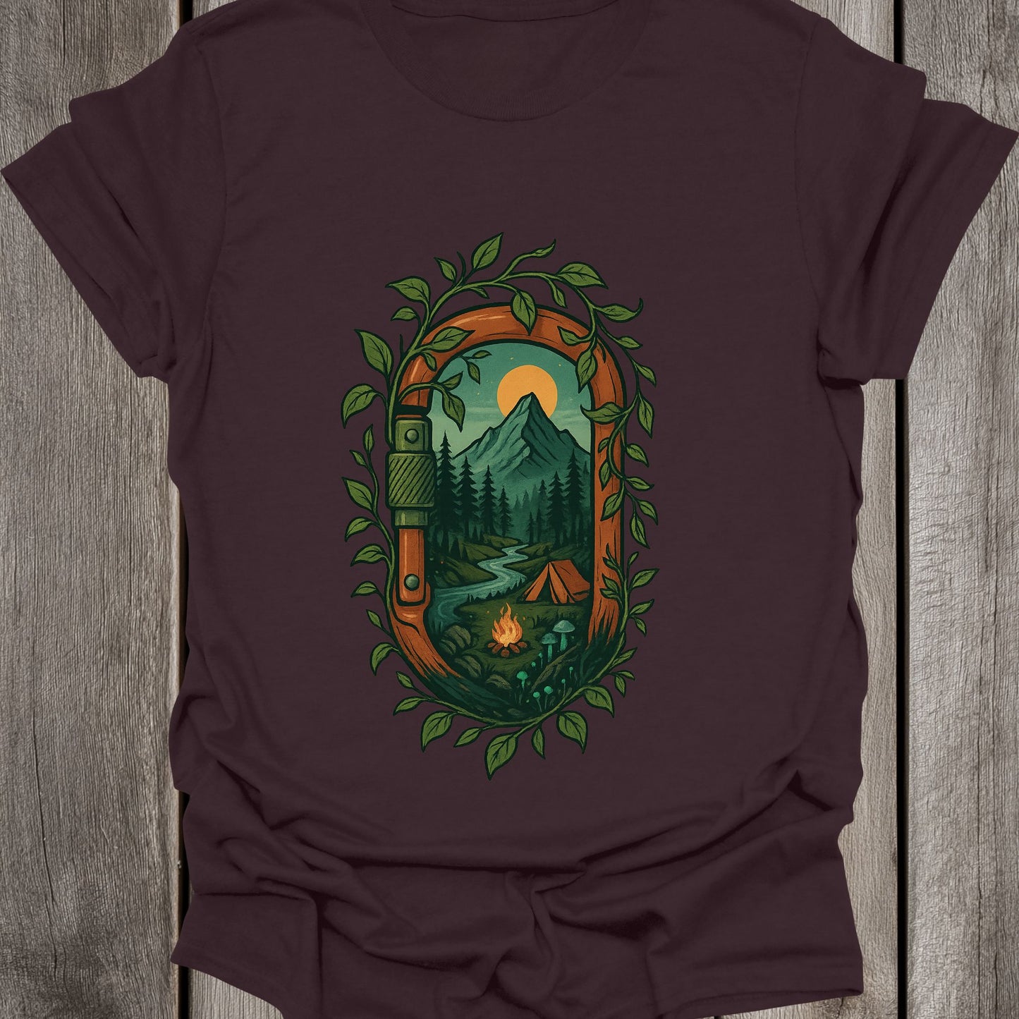 Carabiner Landscape Unisex T-Shirt