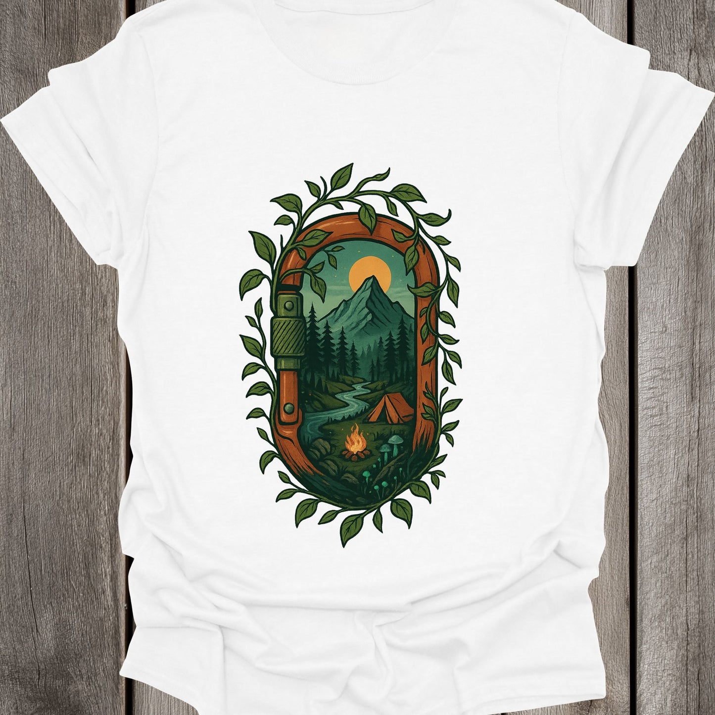 Carabiner Landscape Unisex T-Shirt