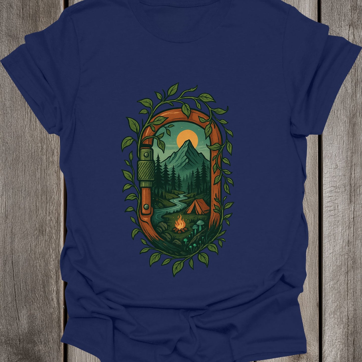 Carabiner Landscape Unisex T-Shirt