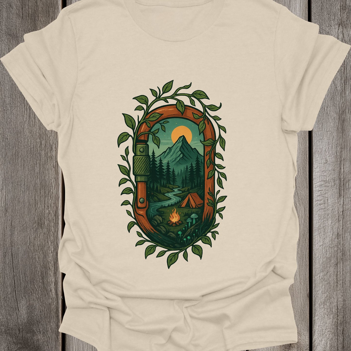 Carabiner Landscape Unisex T-Shirt