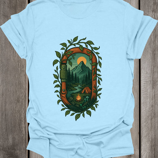 Carabiner Landscape Unisex T-Shirt