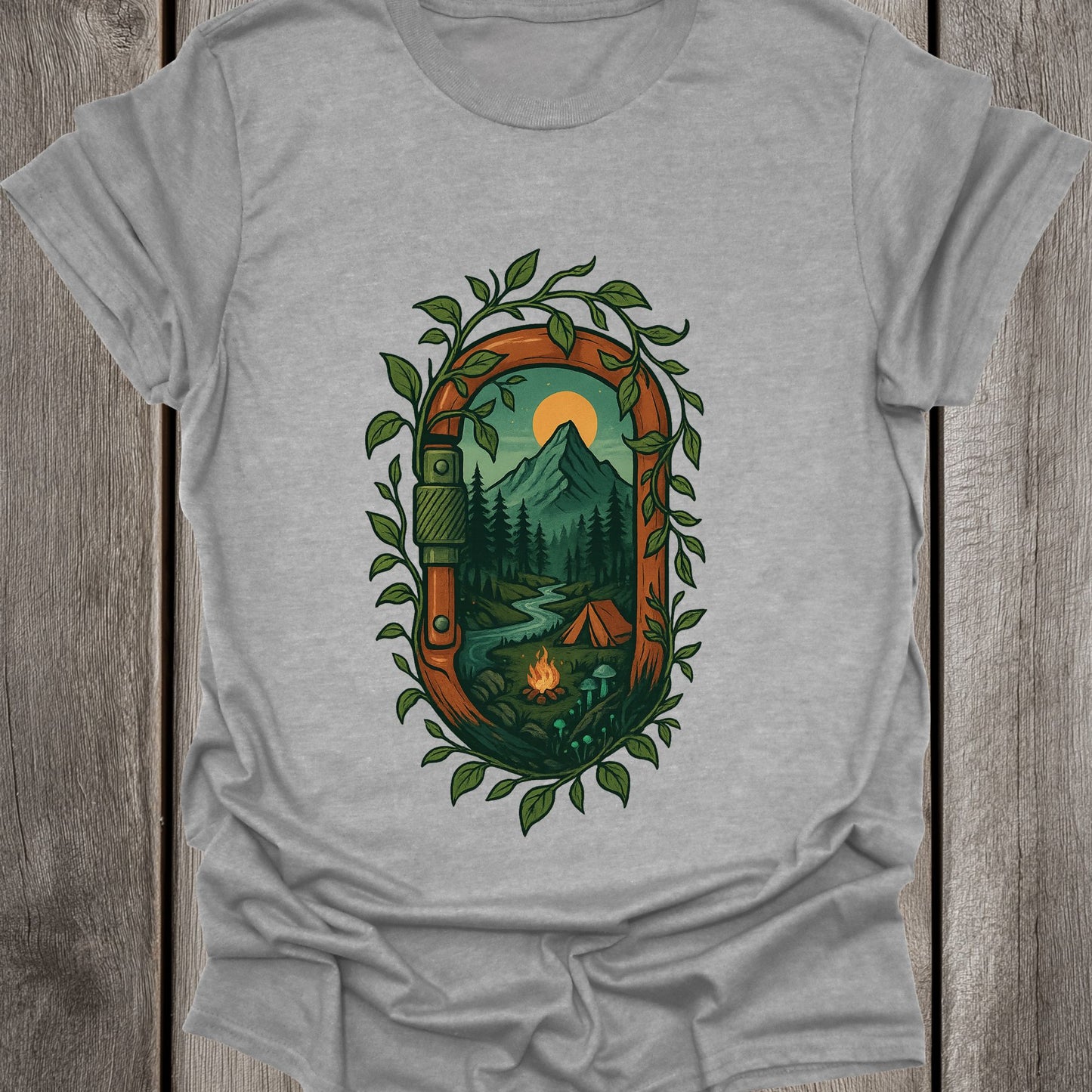 Carabiner Landscape Unisex T-Shirt