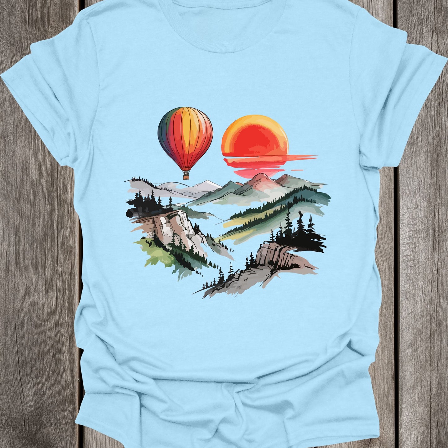 Aquarel Balloon Unisex T-Shirt