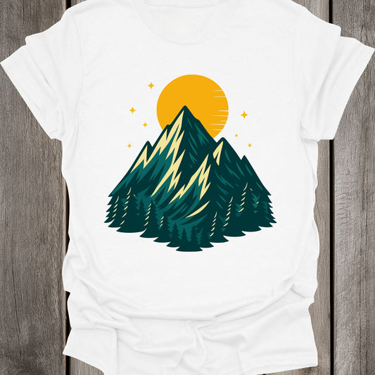 Sunset Peaks Unisex T-Shirt
