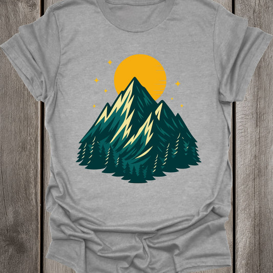 Sunset Peaks Unisex T-Shirt