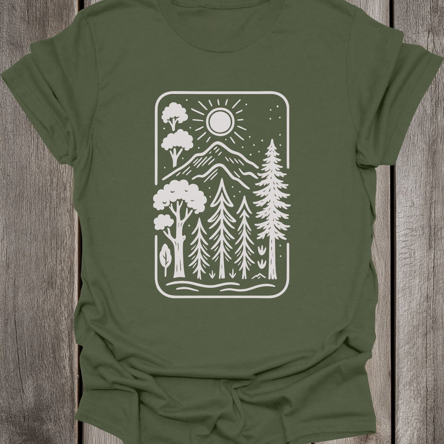 Sunlight Forest Unisex T-Shirt