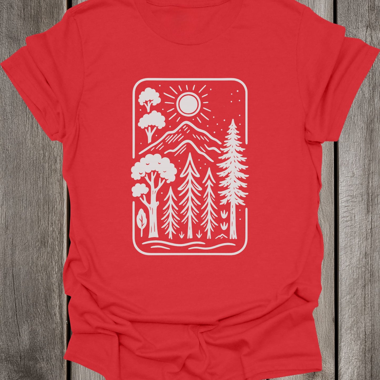 Sunlight Forest Unisex T-Shirt