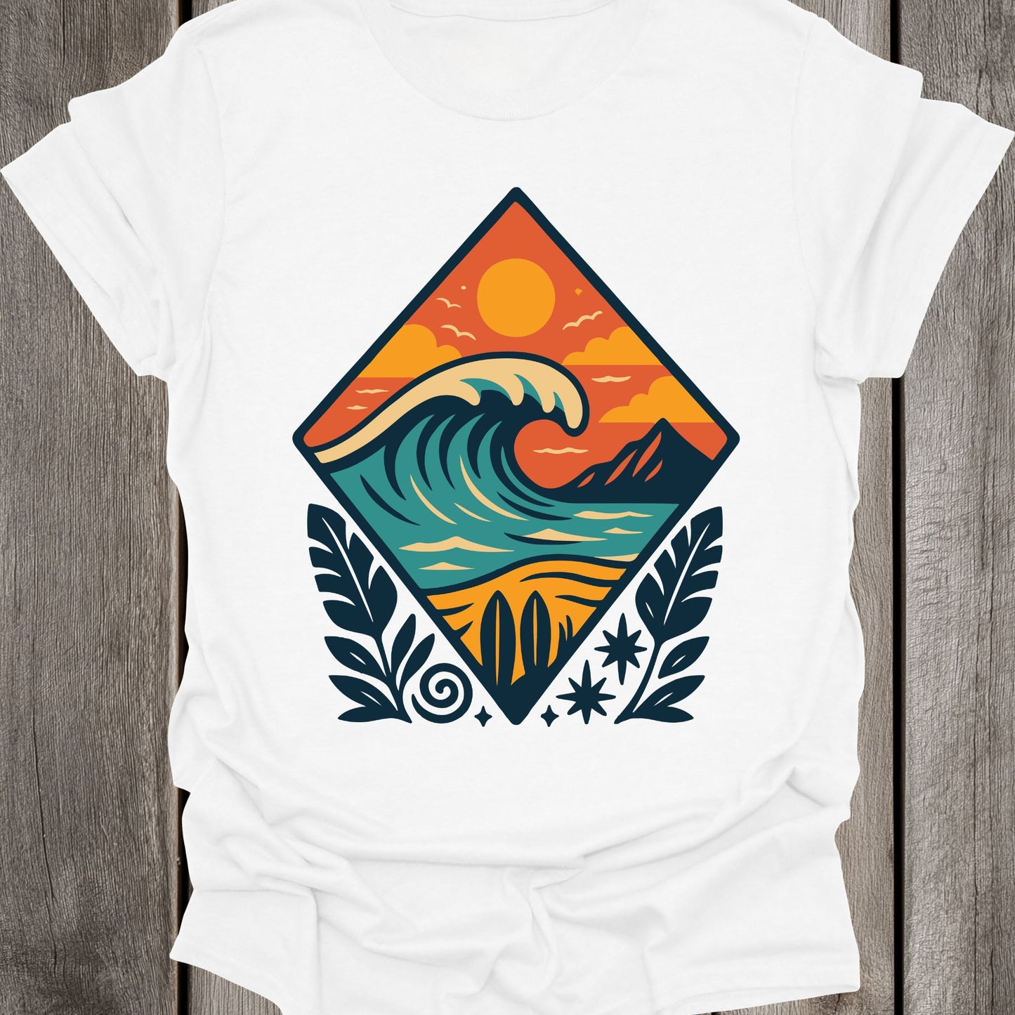 Sunny Wave Unisex T-Shirt
