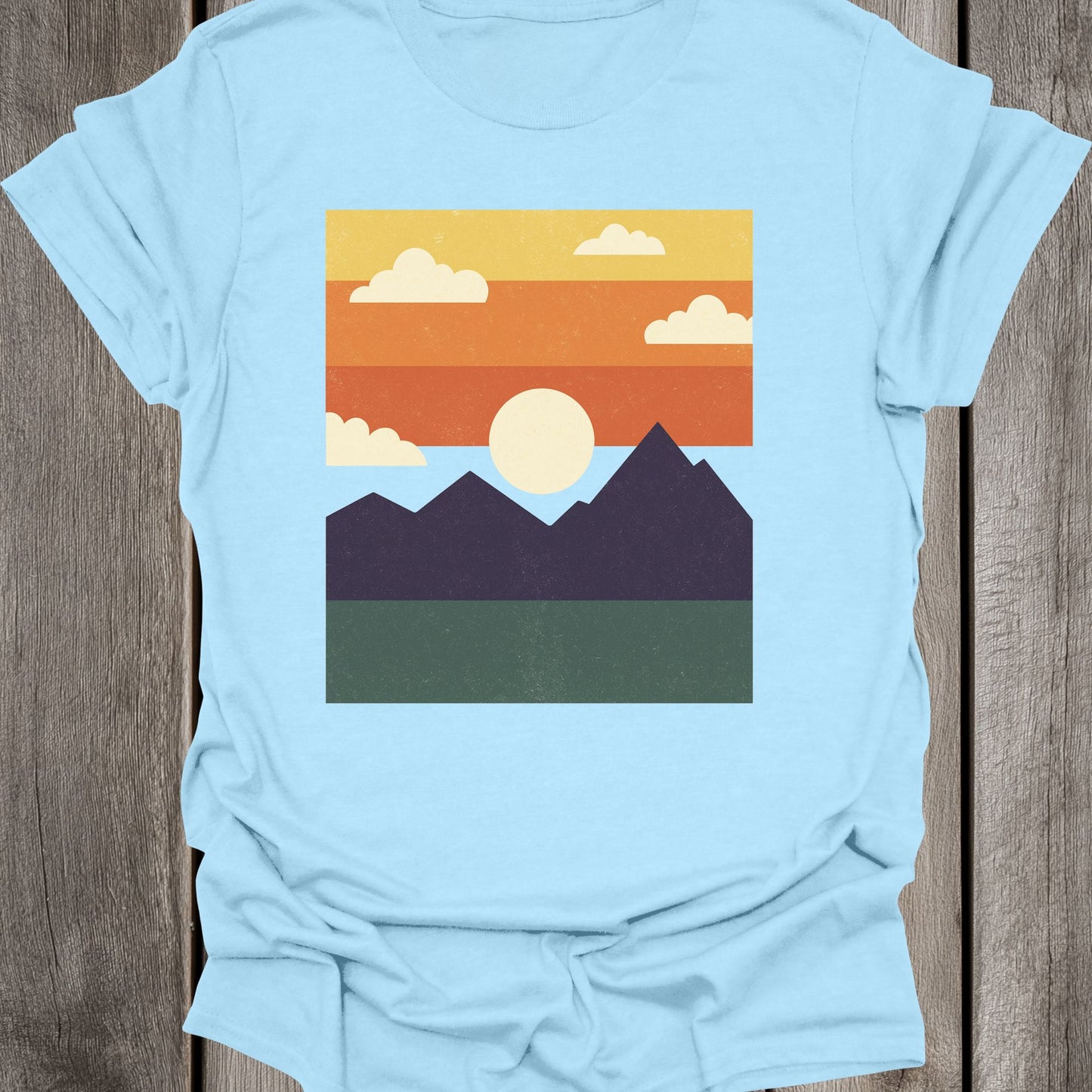 Sunset Square Unisex T-Shirt