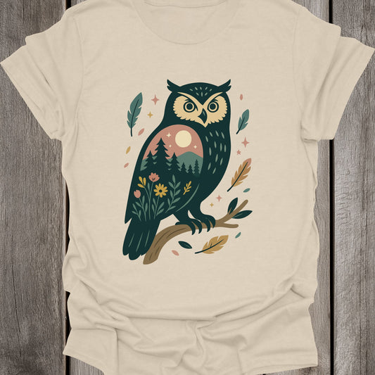 Nature Owl Unisex T-Shirt