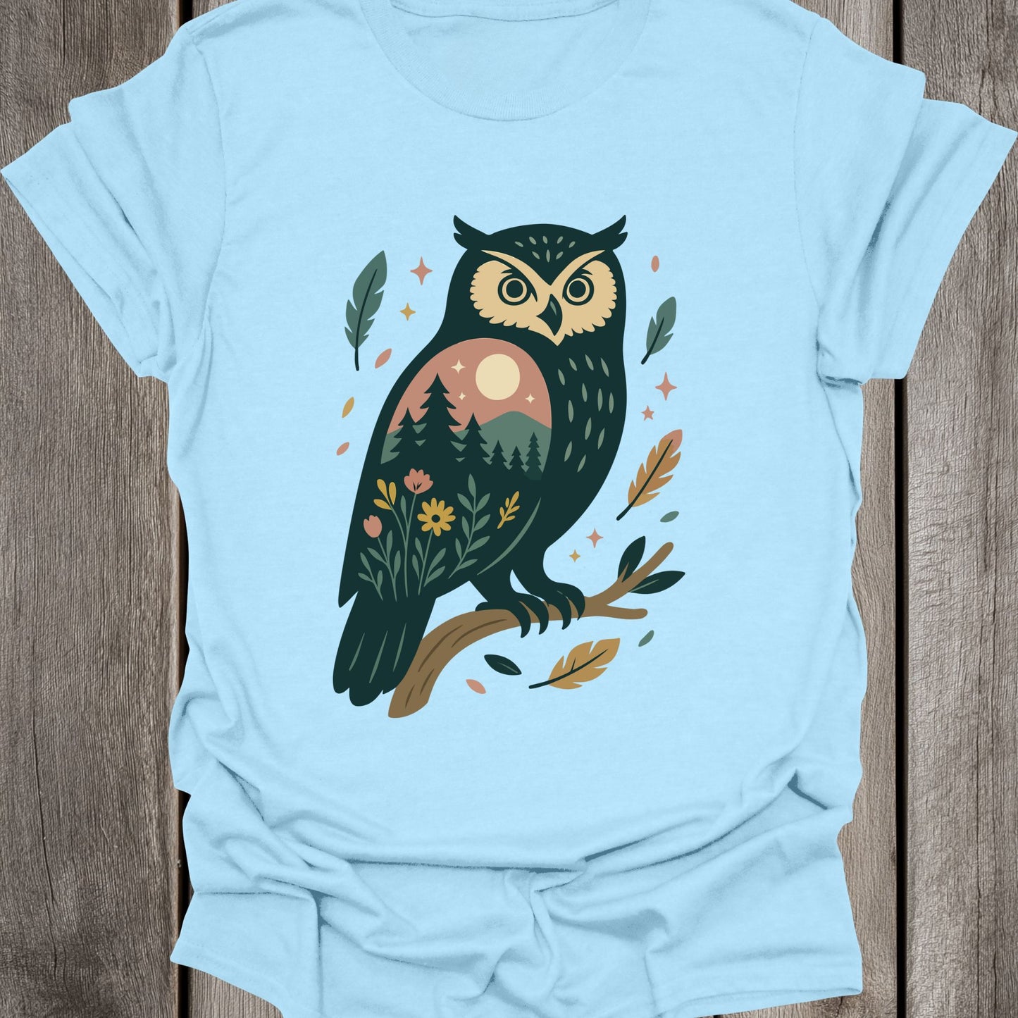 Nature Owl Unisex T-Shirt