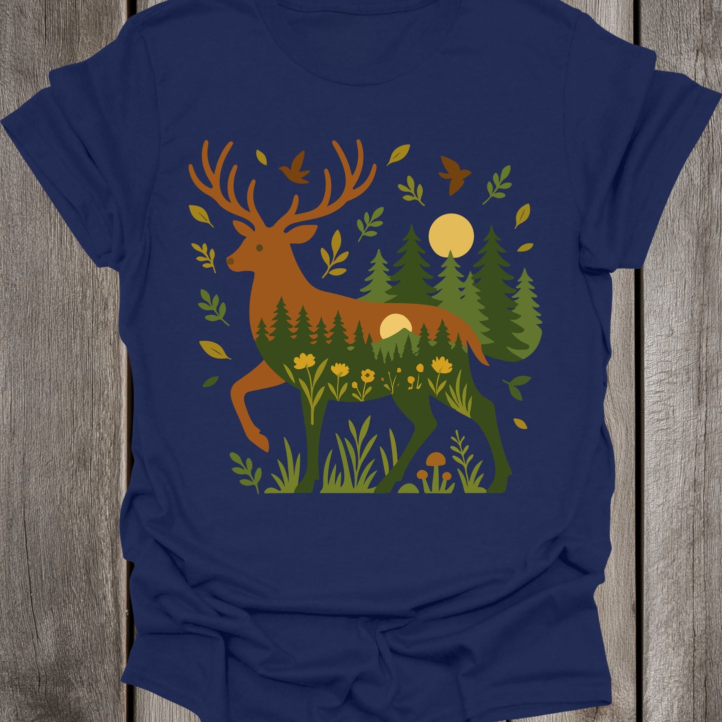 Forest Stag Unisex T-Shirt