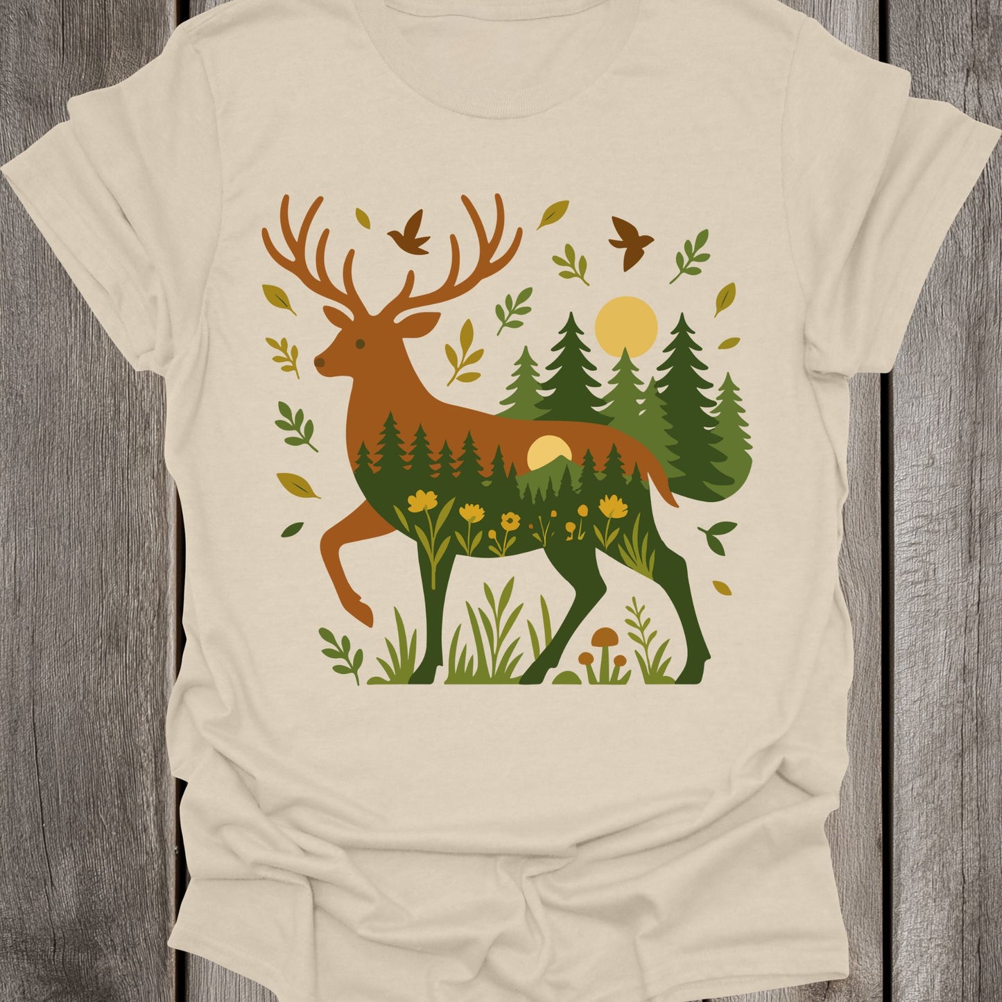 Forest Stag Unisex T-Shirt