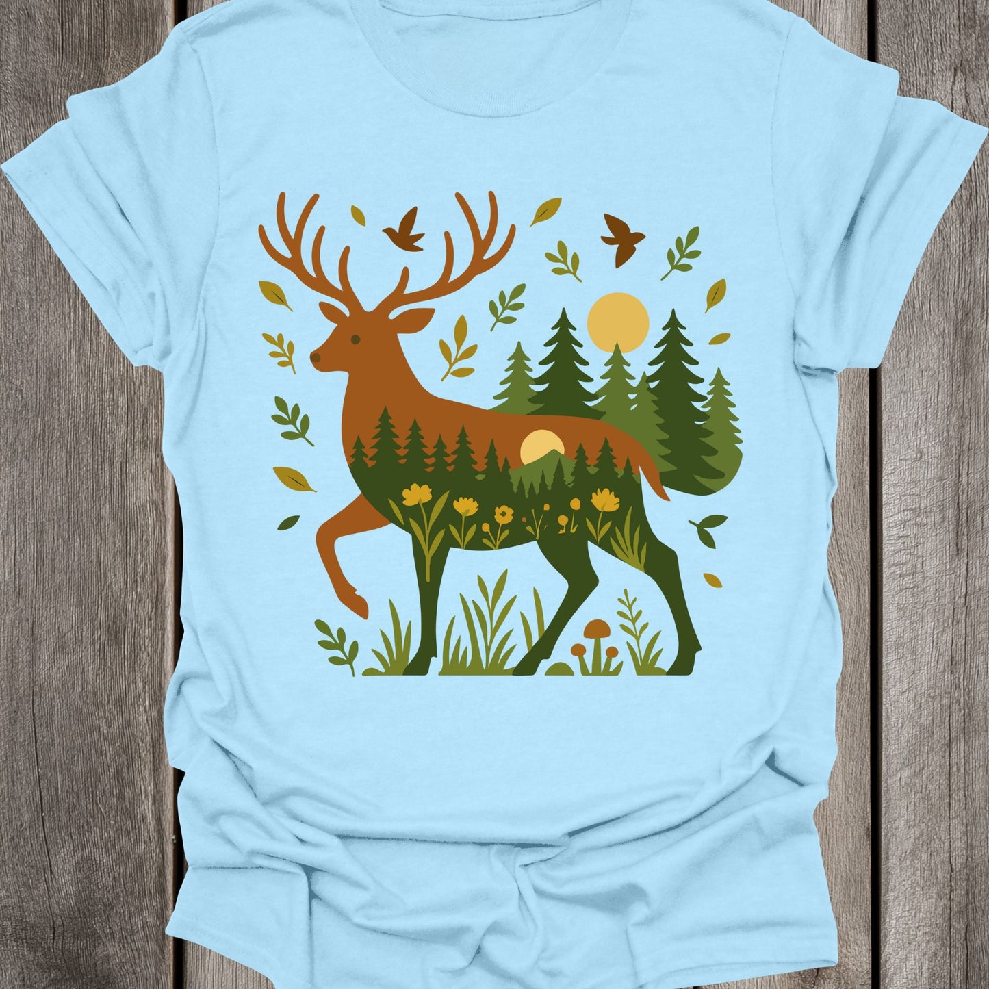 Forest Stag Unisex T-Shirt