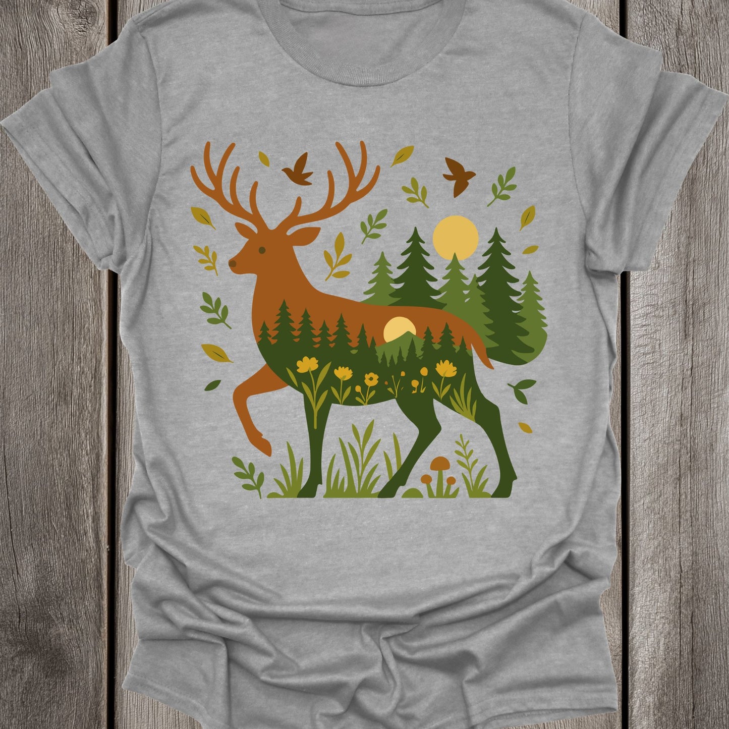 Forest Stag Unisex T-Shirt