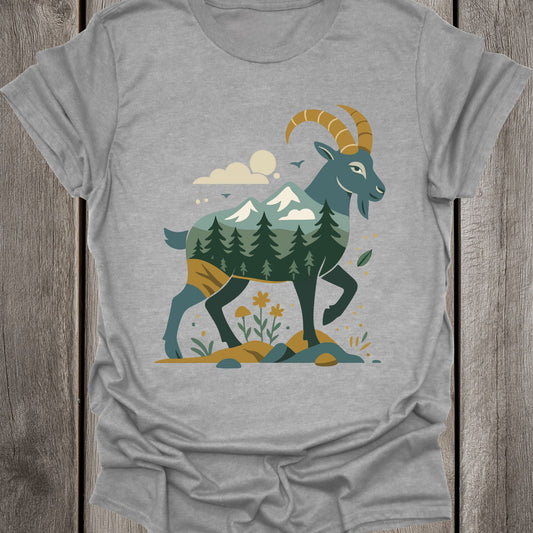 Forest Goat Unisex T-Shirt