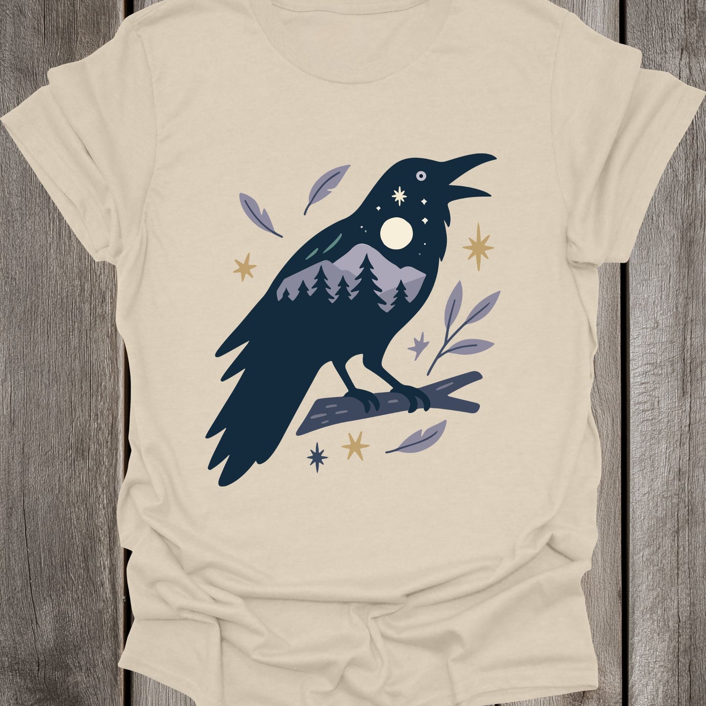Night Raven Unisex T-Shirt