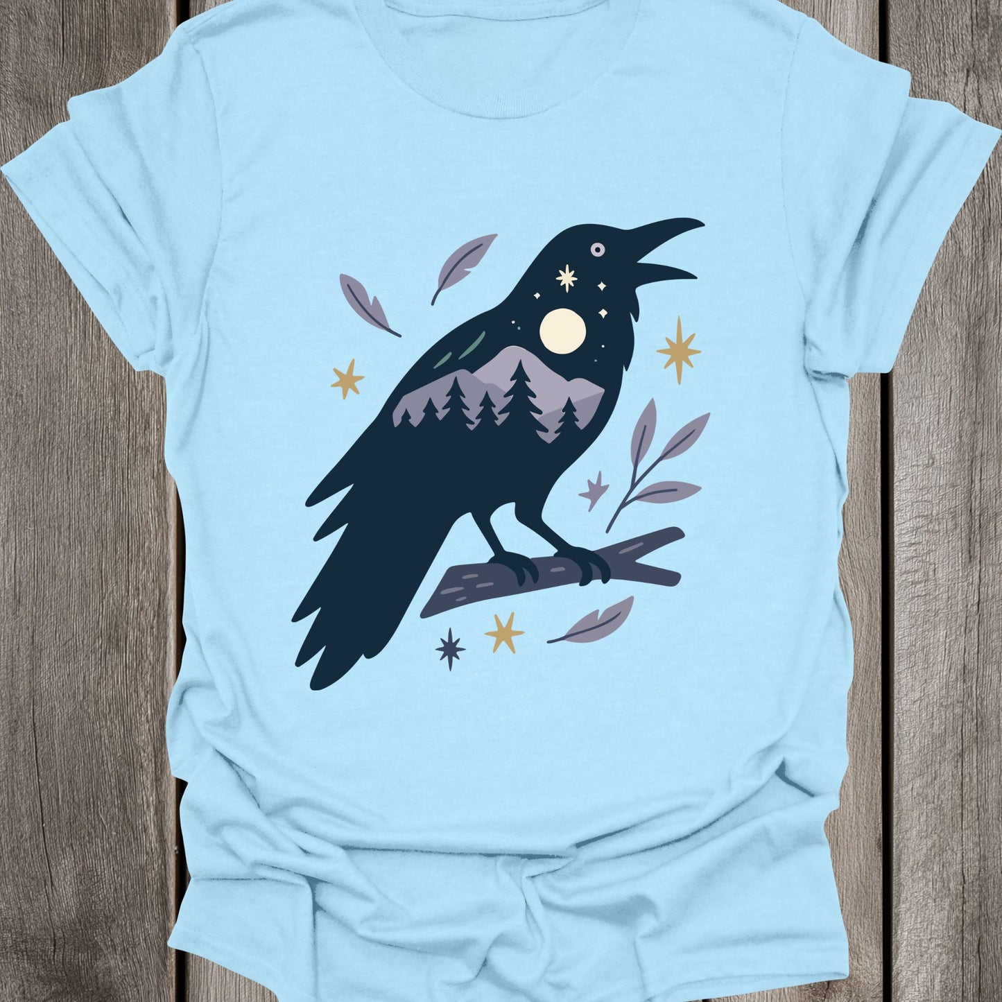 Night Raven Unisex T-Shirt