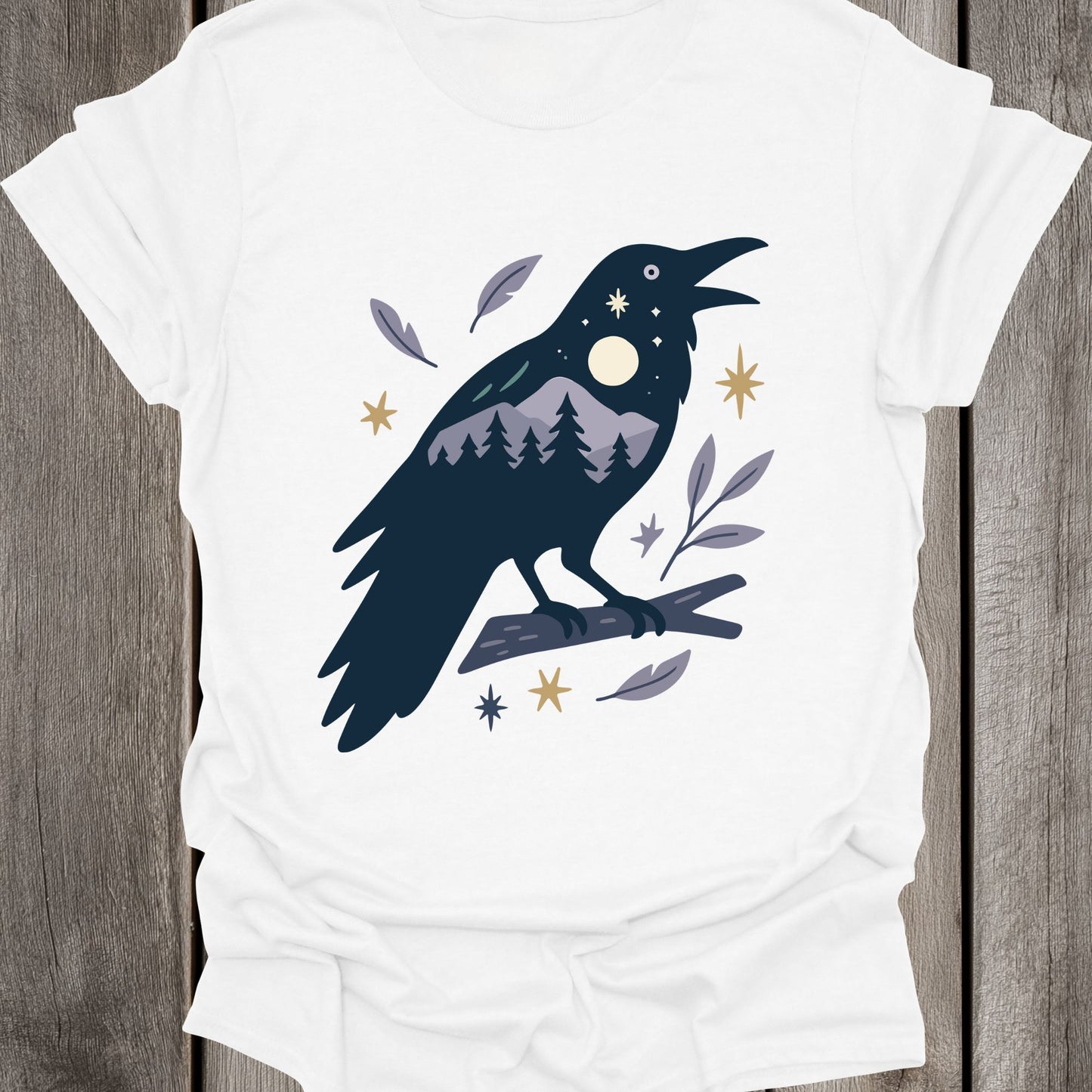 Night Raven Unisex T-Shirt