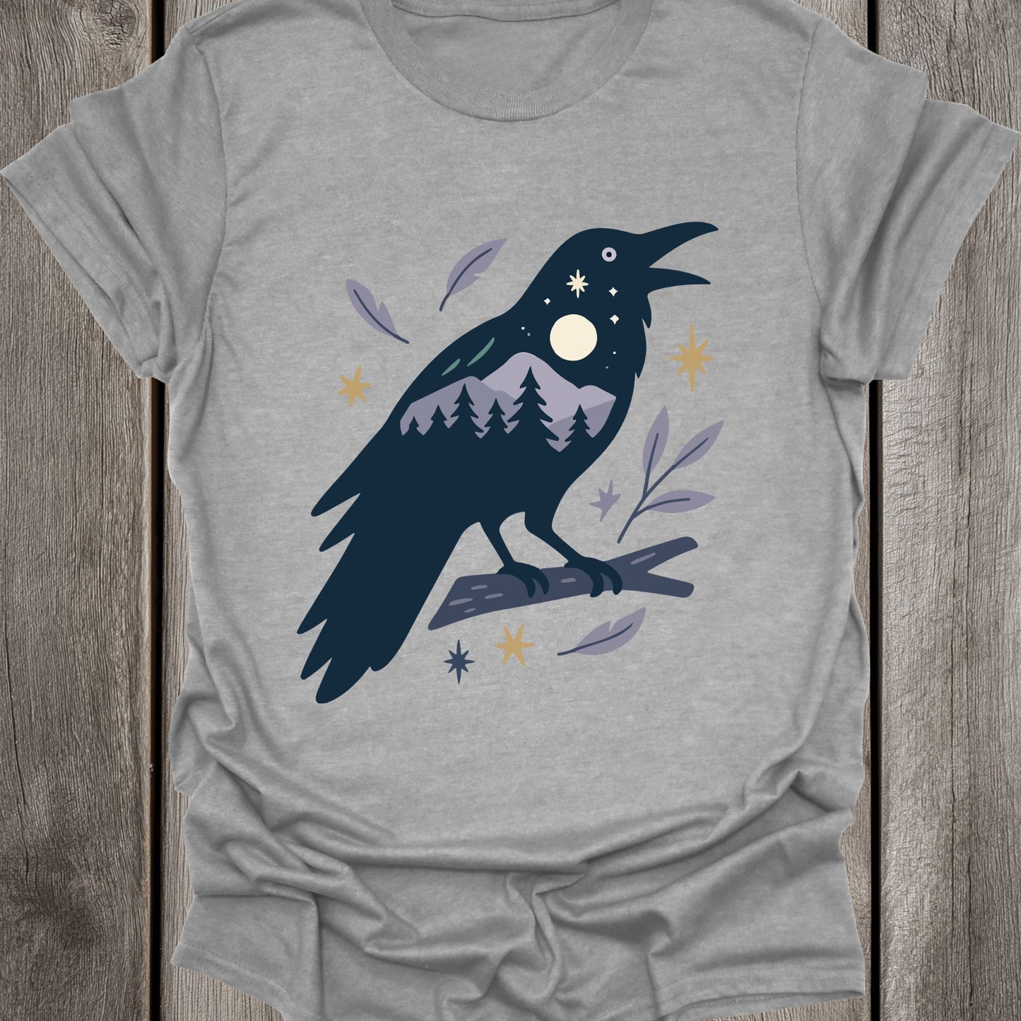 Night Raven Unisex T-Shirt
