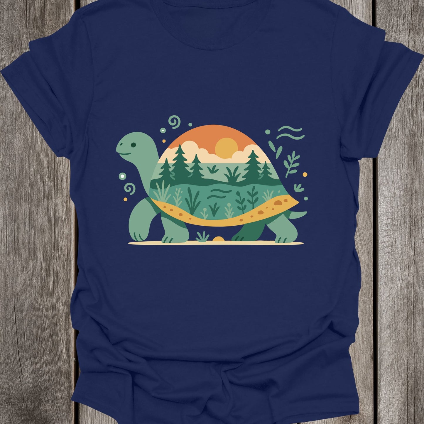 Landscape Turtle Unisex T-Shirt