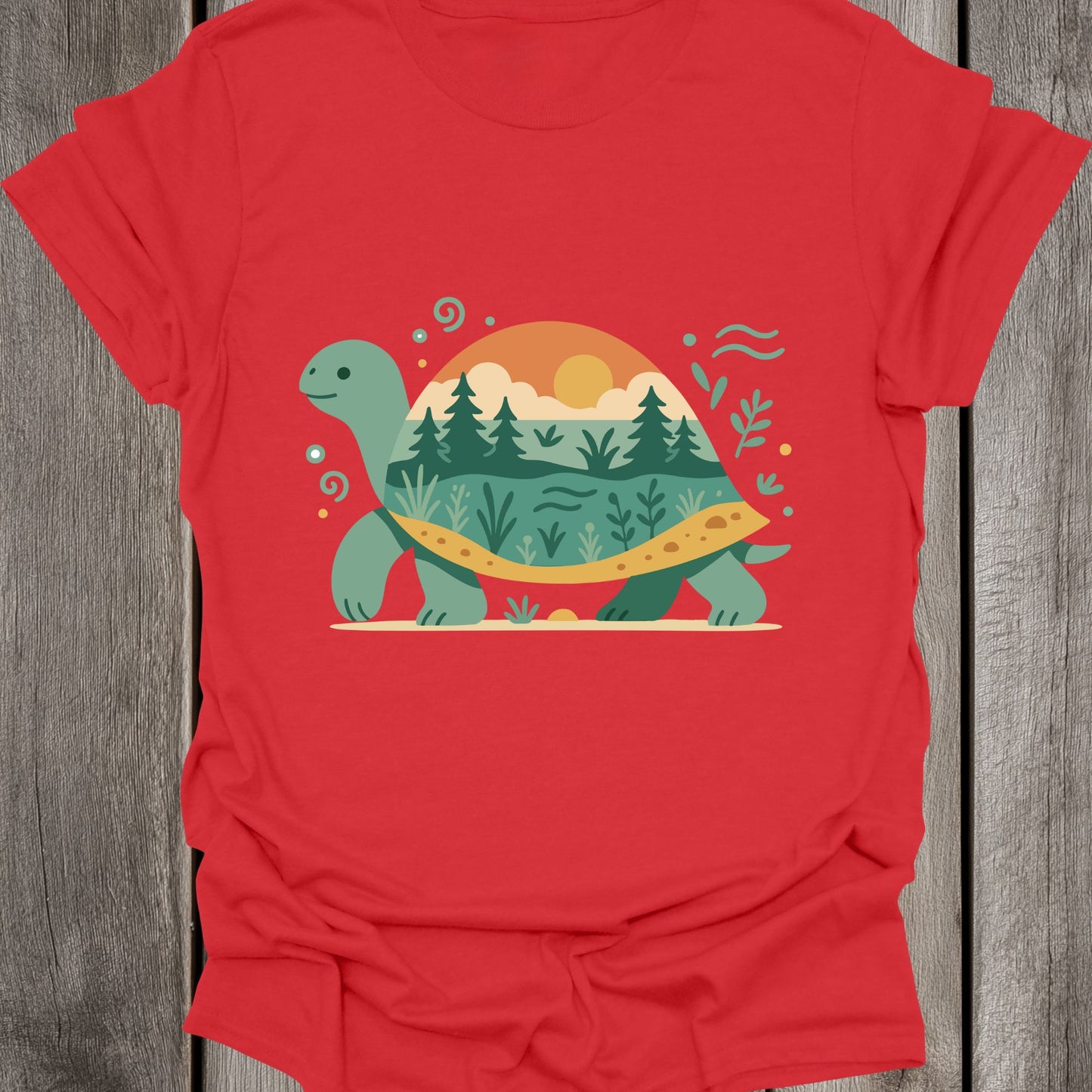 Landscape Turtle Unisex T-Shirt