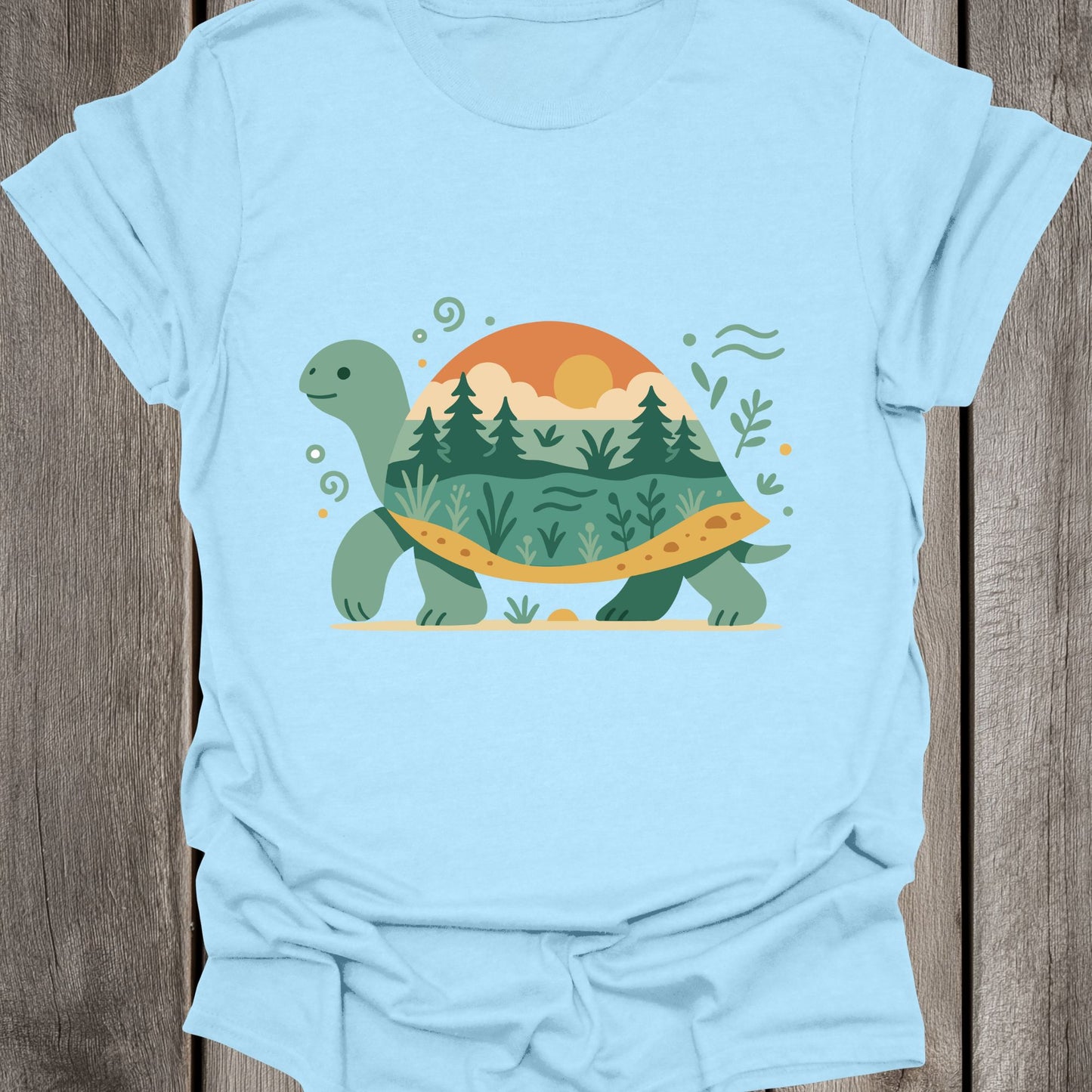 Landscape Turtle Unisex T-Shirt