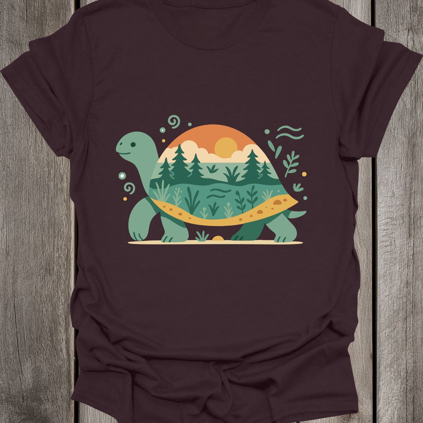 Landscape Turtle Unisex T-Shirt