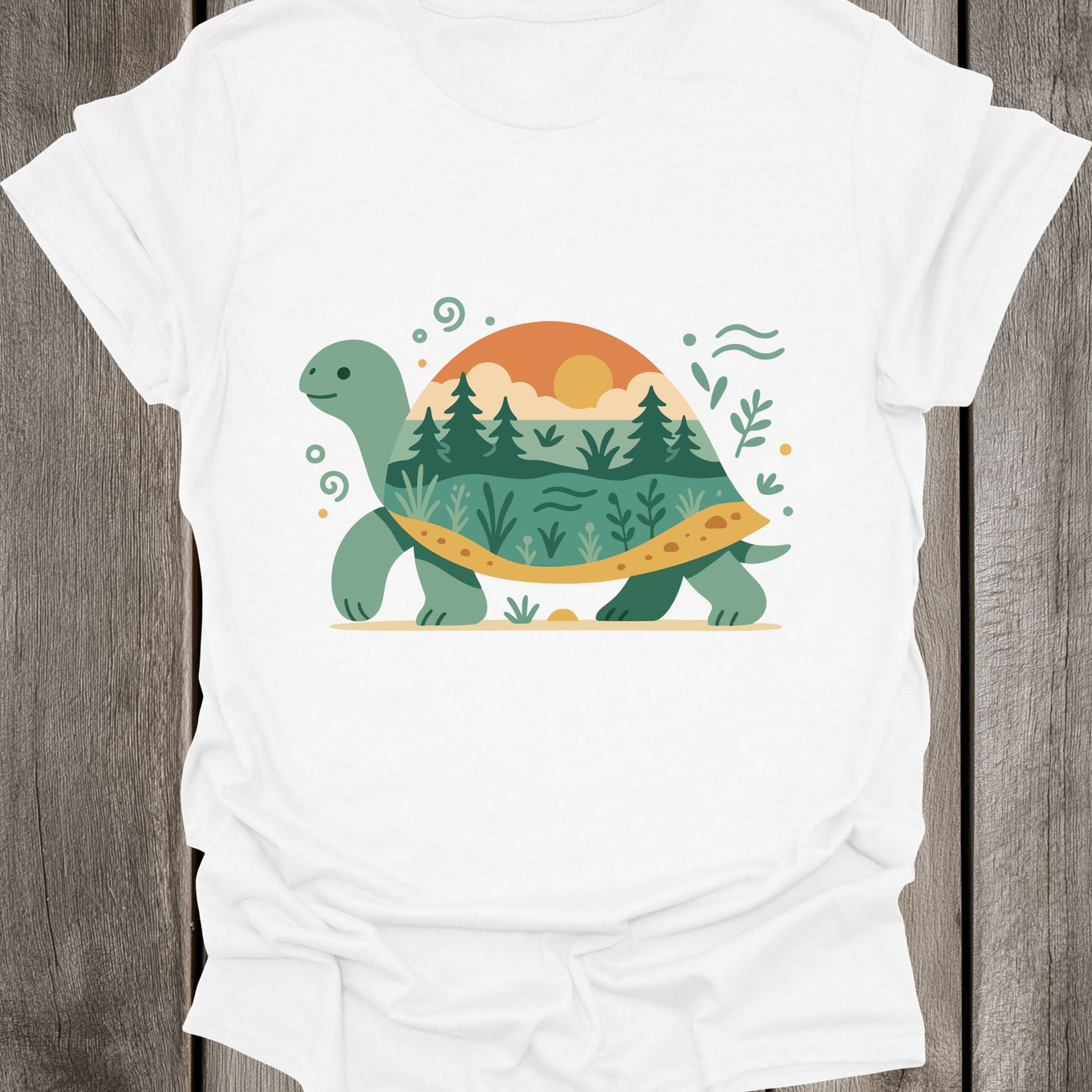 Landscape Turtle Unisex T-Shirt