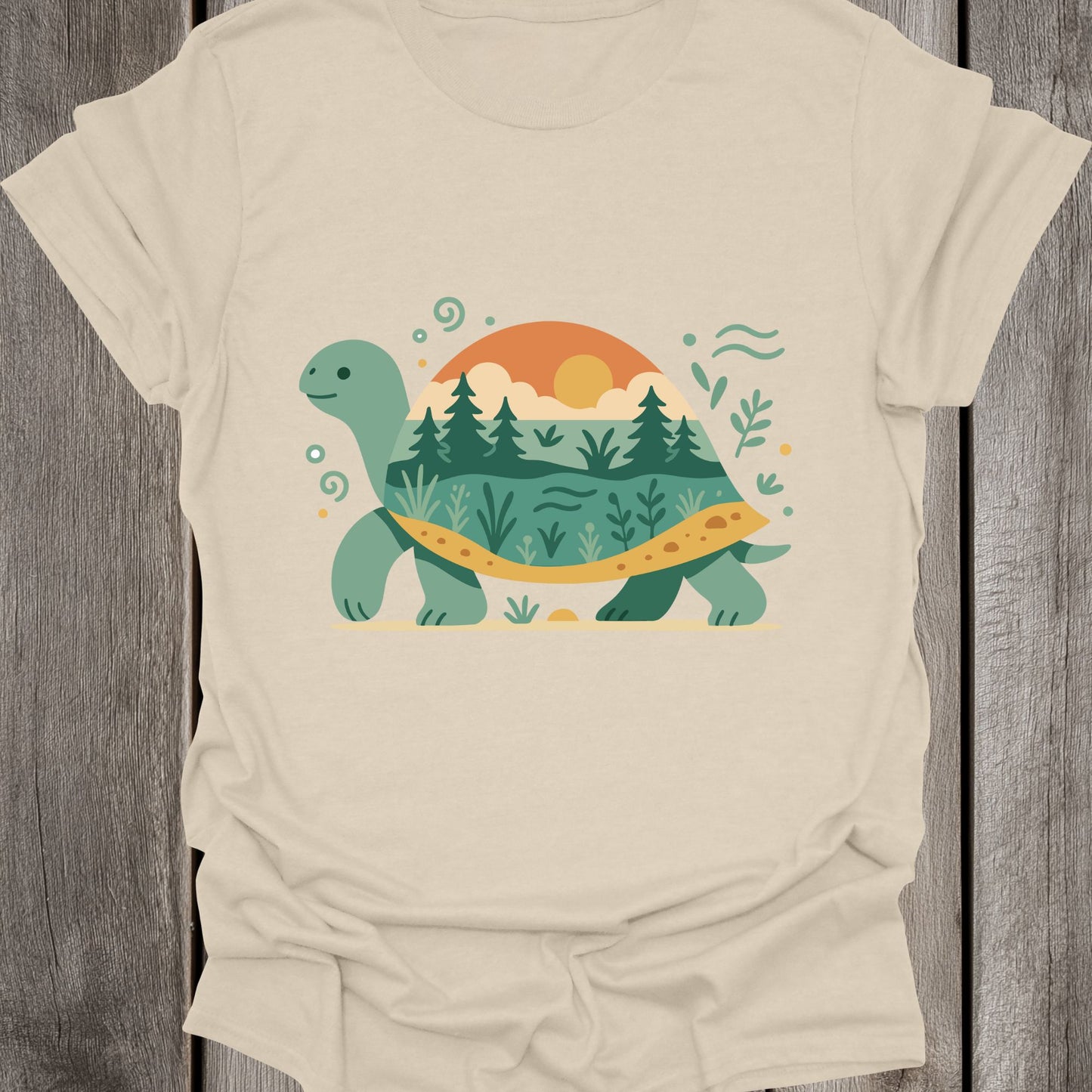 Landscape Turtle Unisex T-Shirt