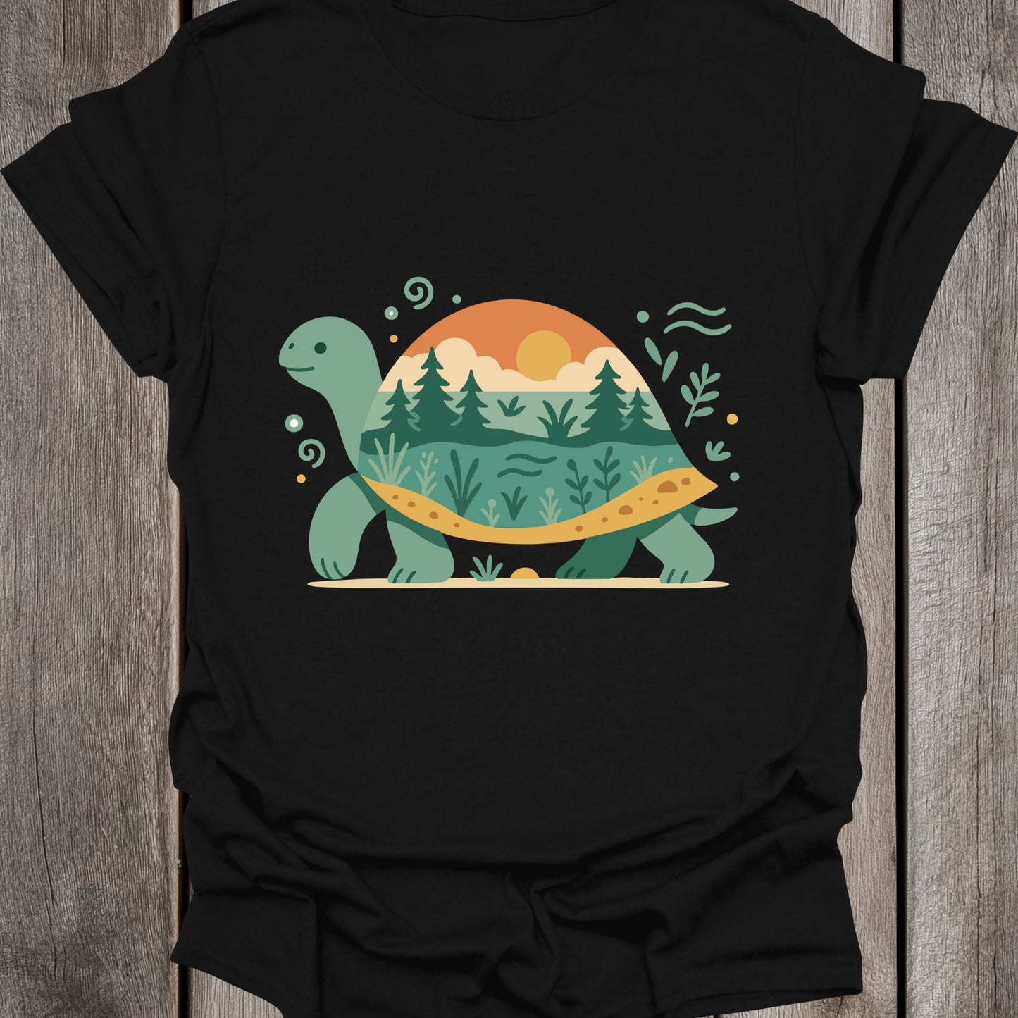 Landscape Turtle Unisex T-Shirt