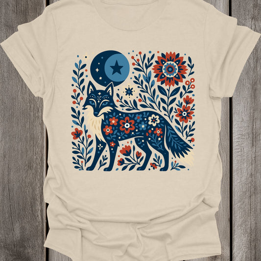 Boho Style Fox Unisex T-Shirt