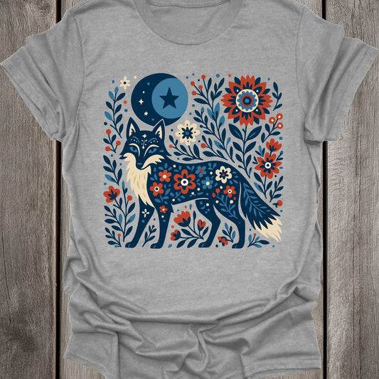Boho Style Fox Unisex T-Shirt