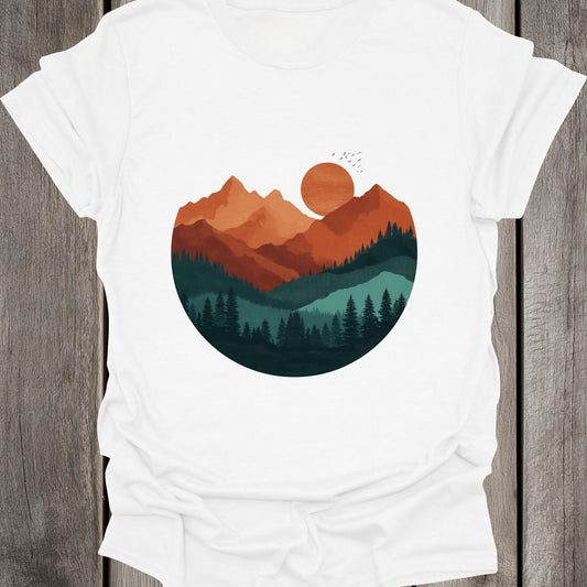 Half Sphere Mountain Unisex T-Shirt