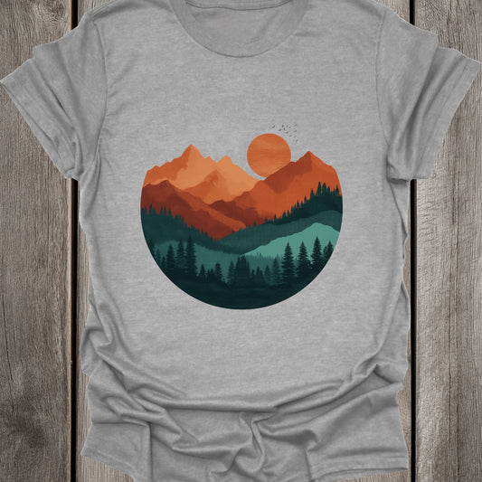 Half Sphere Mountain Unisex T-Shirt
